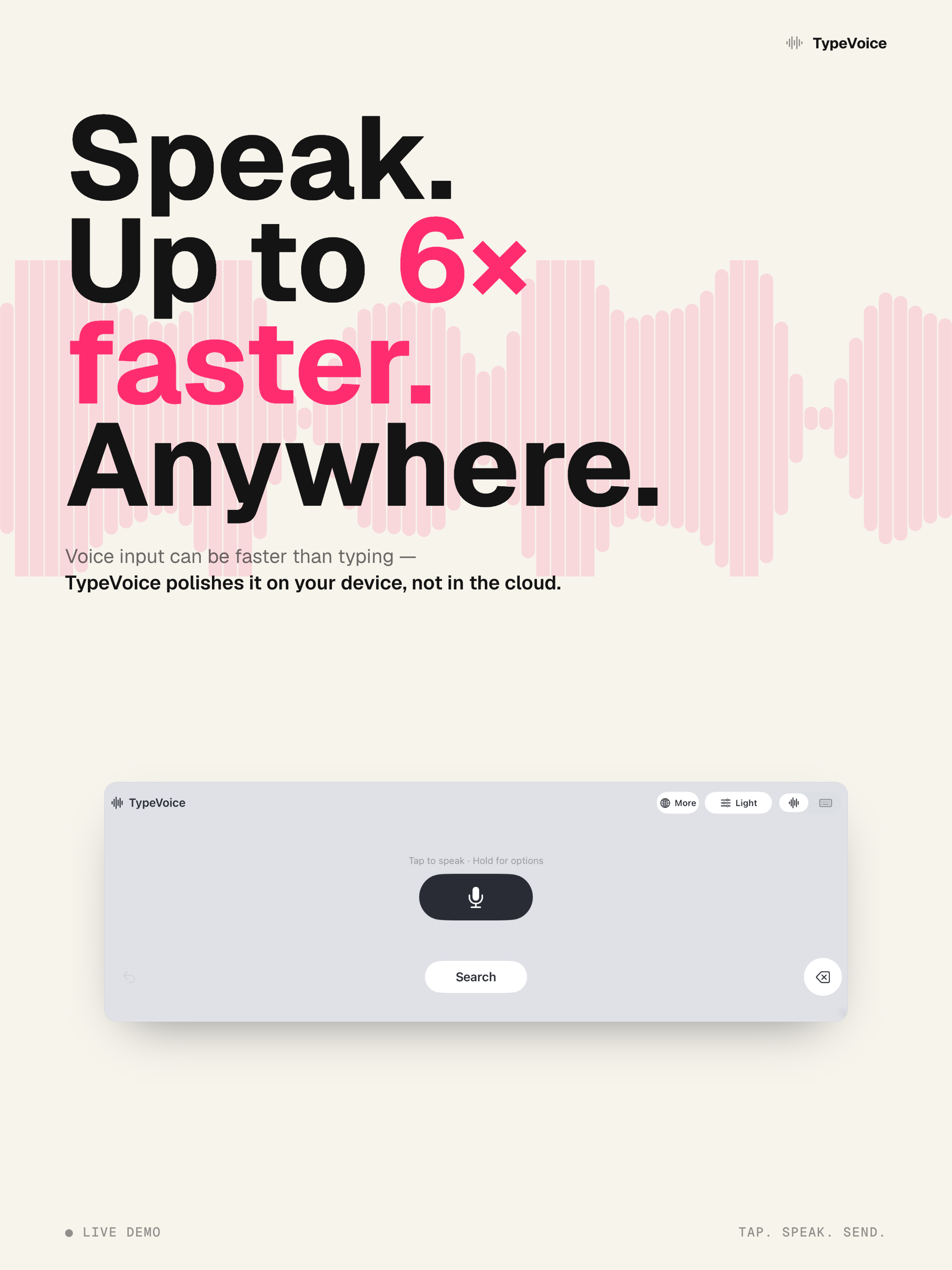 TypeVoice: AI Voice Keyboard screenshot 8