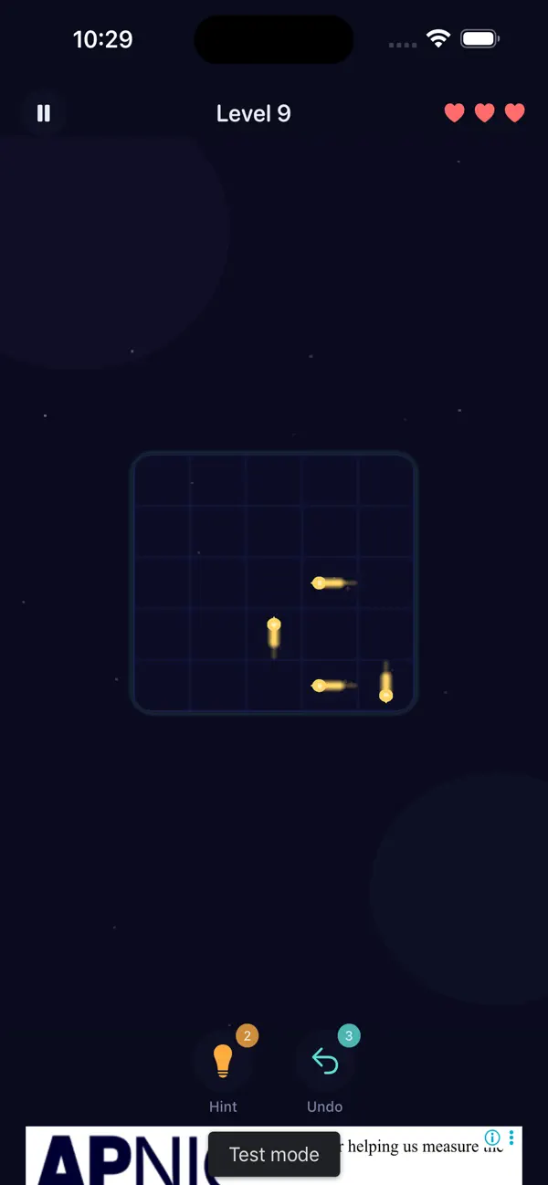 Screenshot #3 pour Arrow Dash: Firefly Puzzle