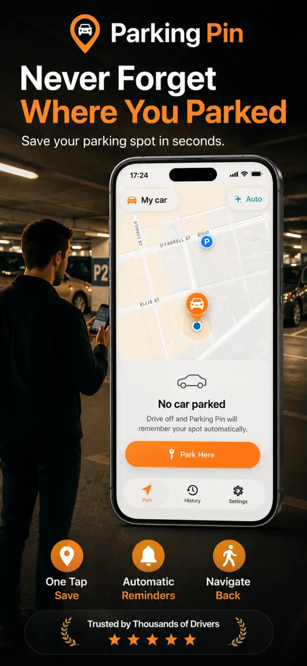 Parking Pin - Find My Car screenshot