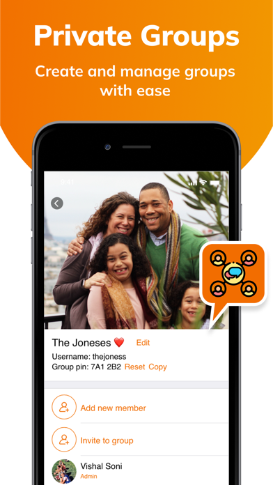 Stars Messenger Kids Safe Chat iPhone screenshot 6 - Social Networking app
