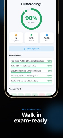 Ham Radio Prep: FCC Exam iPhone screenshot
