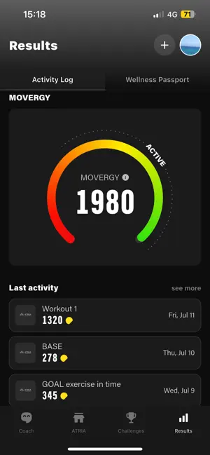 ATRIA Wellness Club screenshot 4