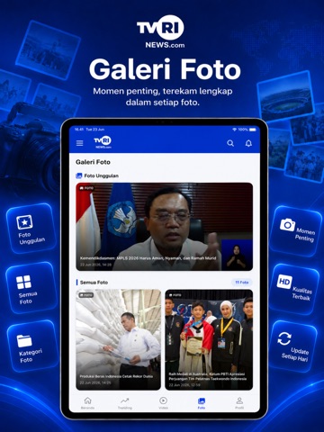 TVRI News iPad screenshot 4
