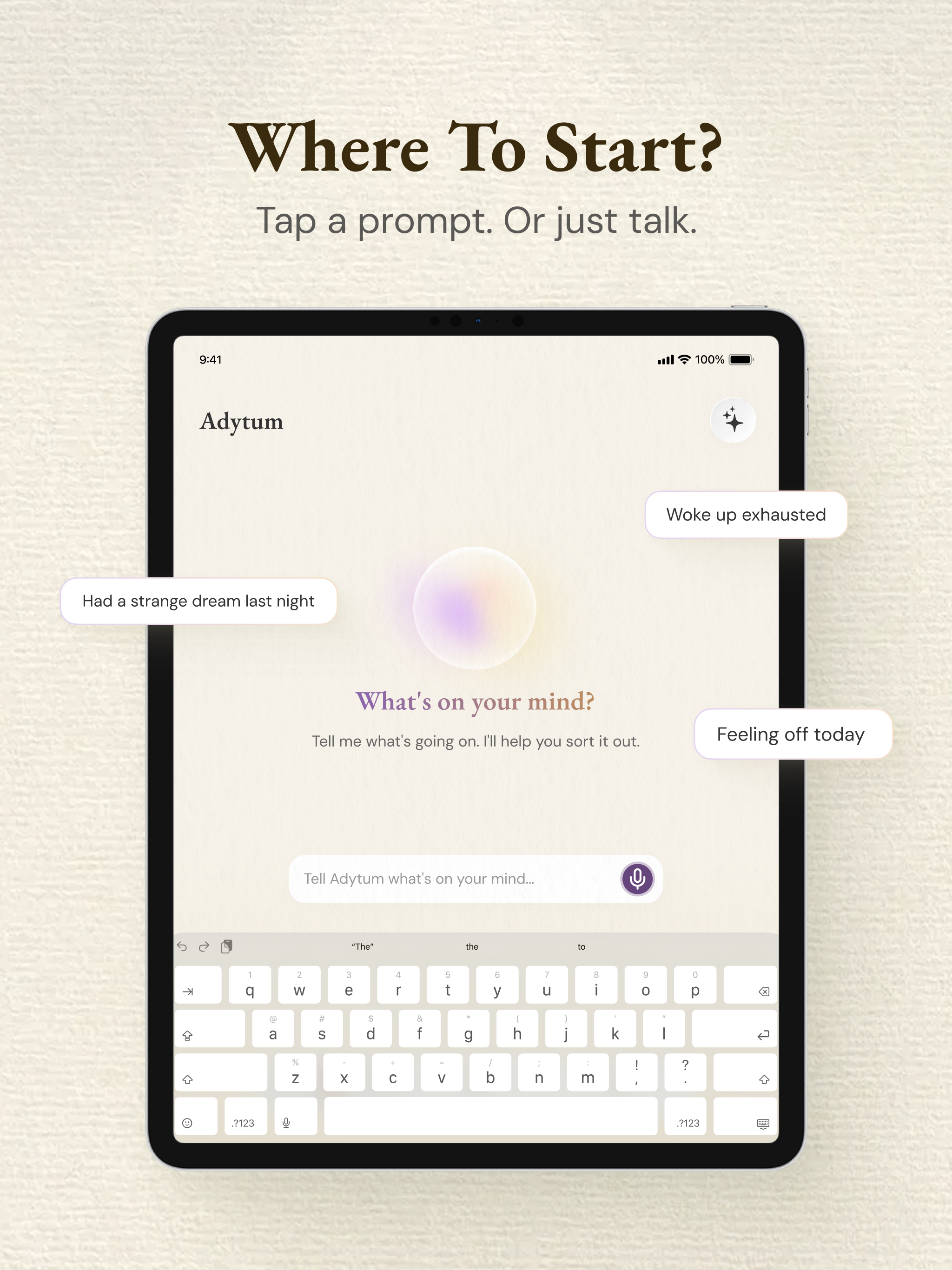 Adytum - Mood & Brain Dump screenshot 8