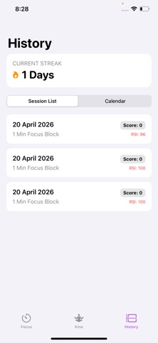KineFocus screenshot