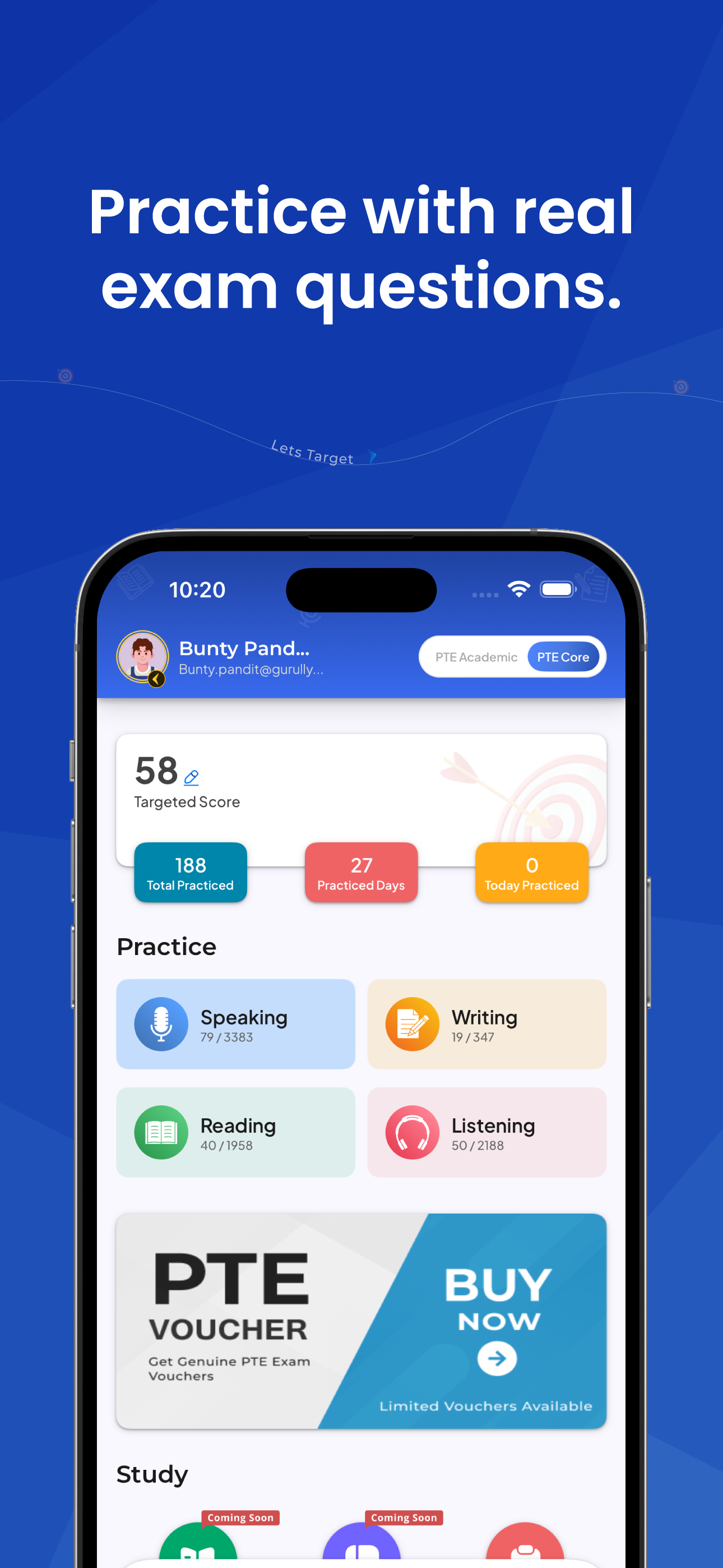 PTE Exam Practice - Gurully