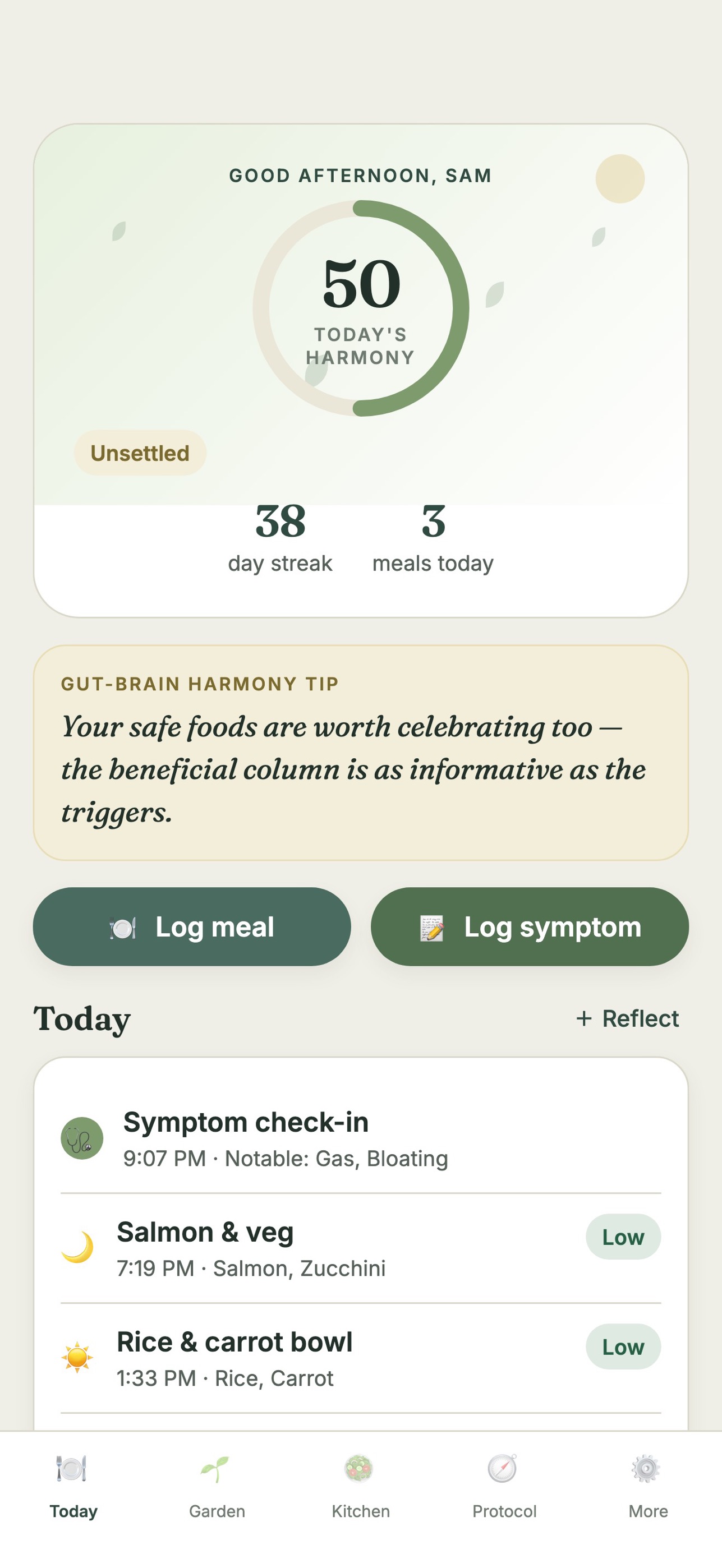 Screenshot 1 of The Mindful Meal Planner