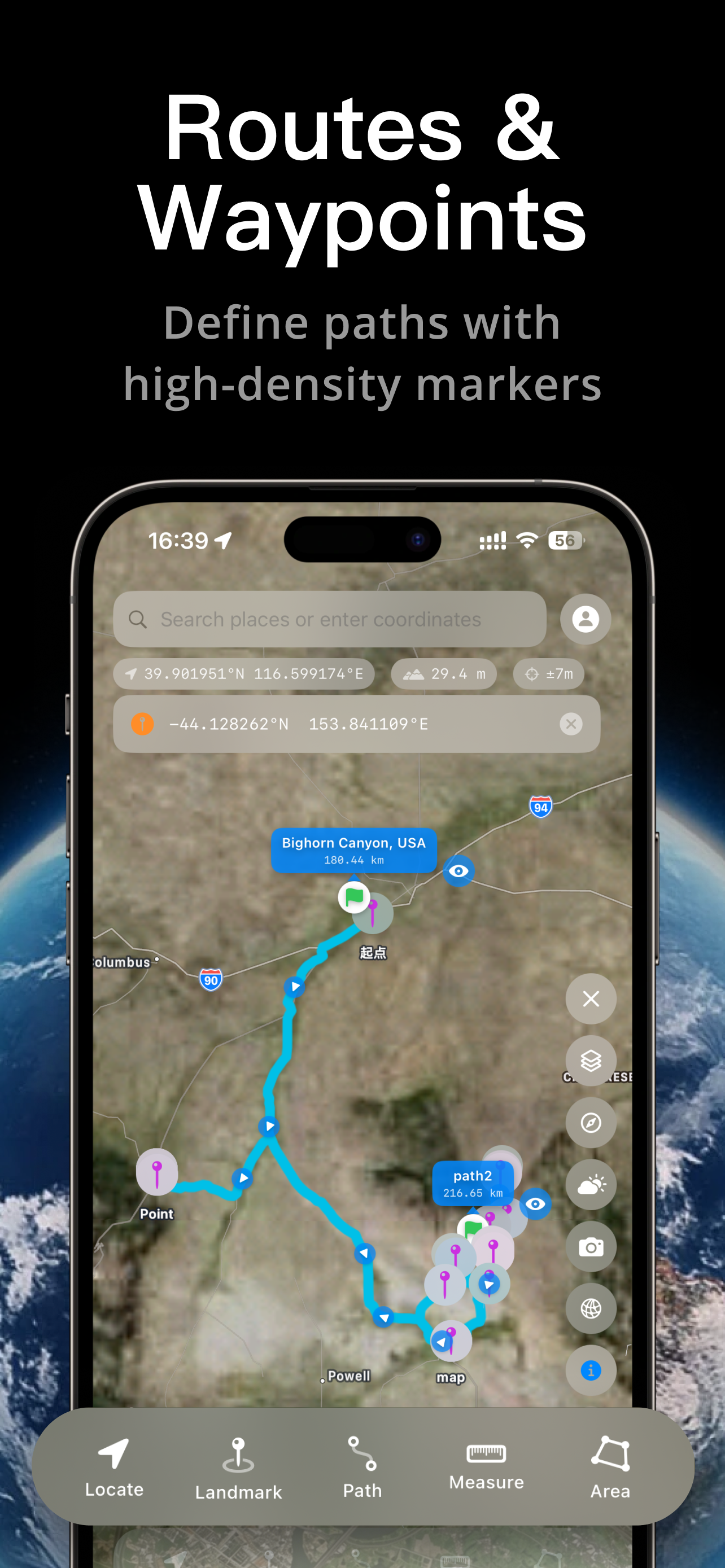 Earth Link: Trail Maps & GPS