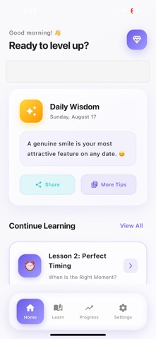 Dating Guide - How To Kiss iPhone screenshot