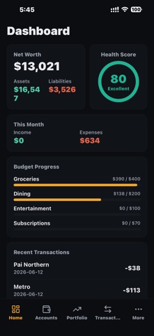 Finlynq Screenshot 1 of 10