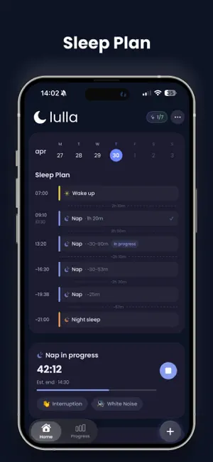 Baby Sleep Tracker by Lulla screenshot 1