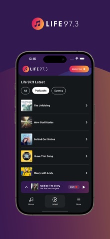 Life 97.3 iPhone screenshot