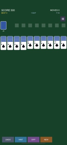 Spider Solitaire Pop! screenshot 1