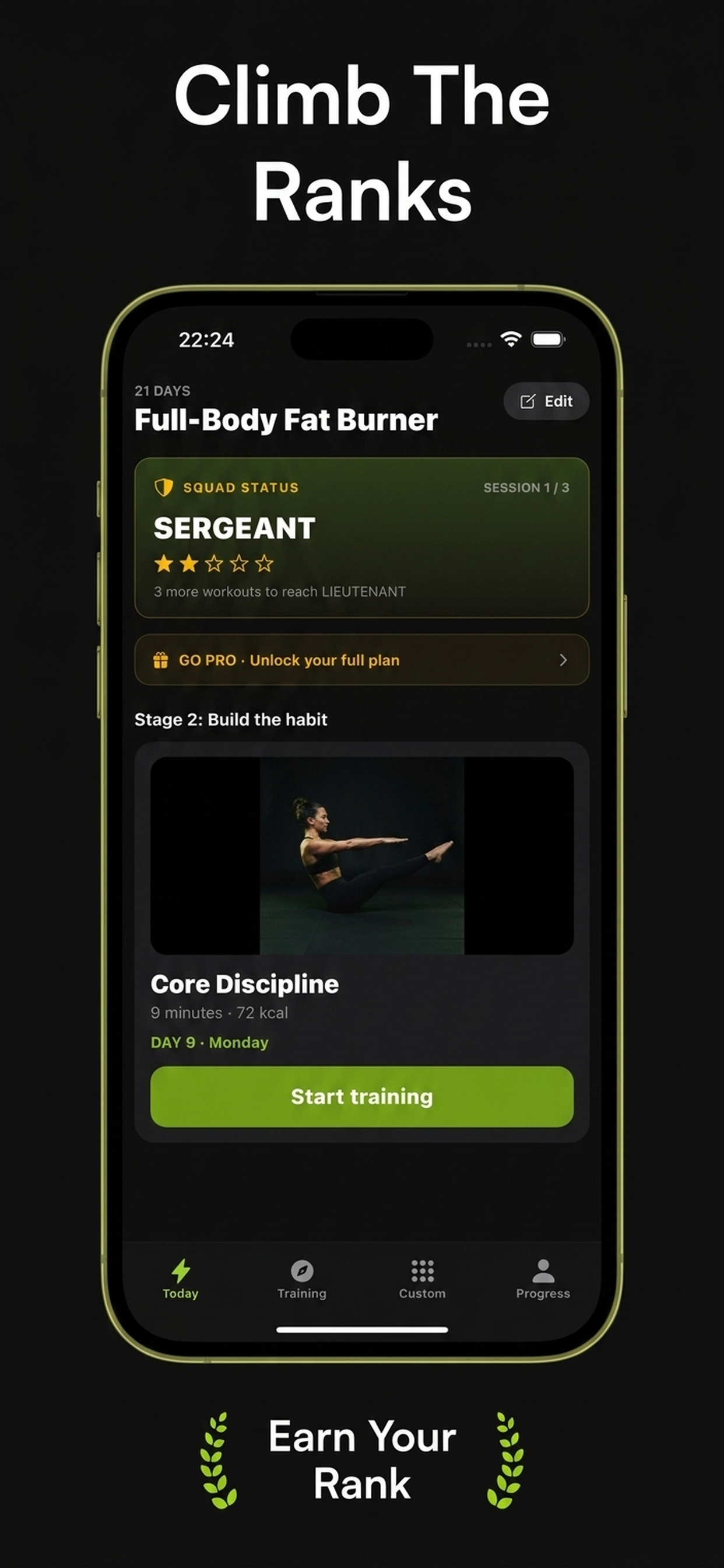 Military Calisthenics Coach screenshot 5