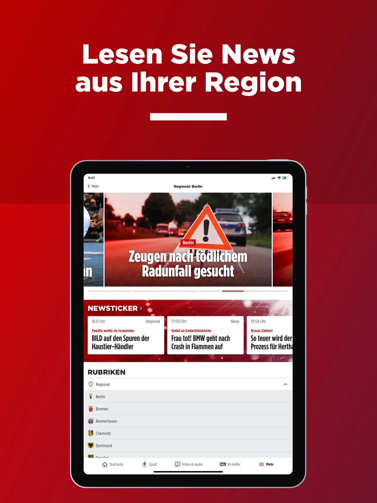 Screenshot #6 pour BILD fürs Tablet - Nachrichten