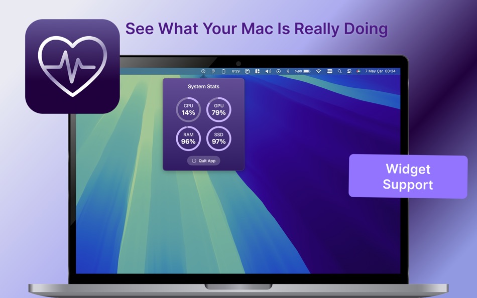 #2. Monitorly (macOS) Podle: Efe Comert