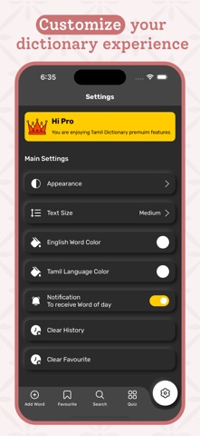 Tamil Dictionary - Translate screenshot