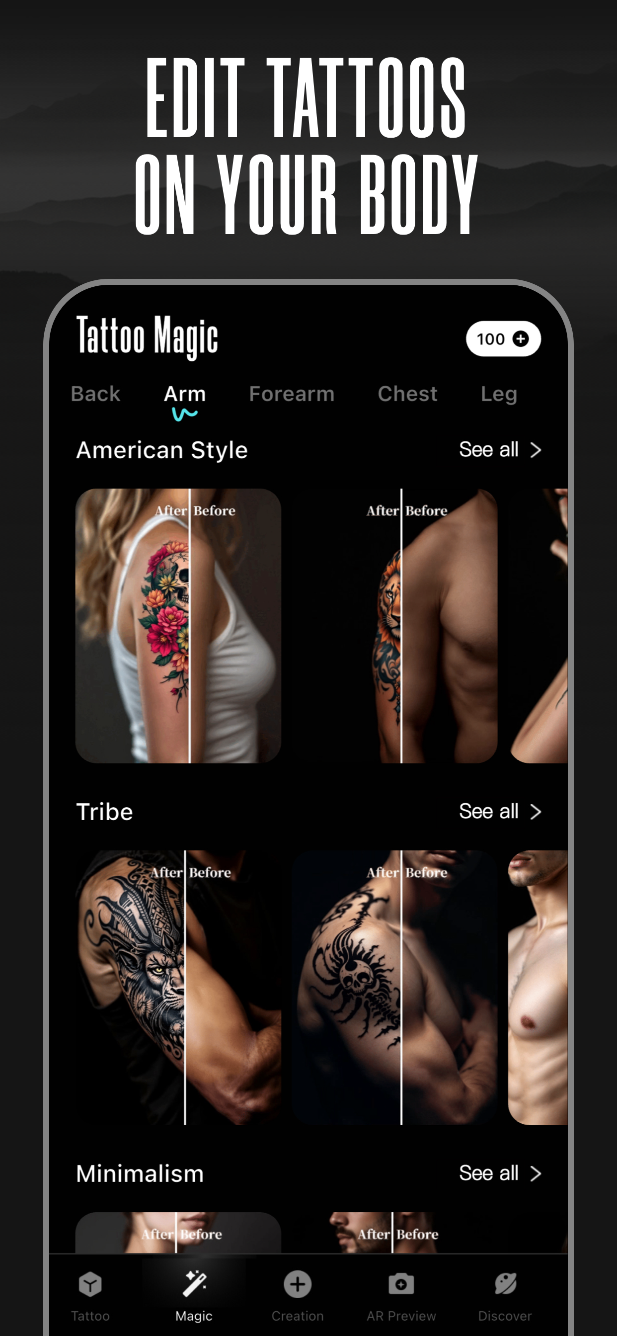 Ai Tattoo Ideas-Art Generator screenshot 6