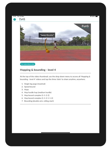 Furō Motion iPad screenshot