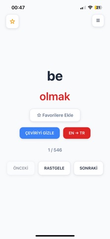 Turkish-English Dictionary Pro Screenshot 3 of 8