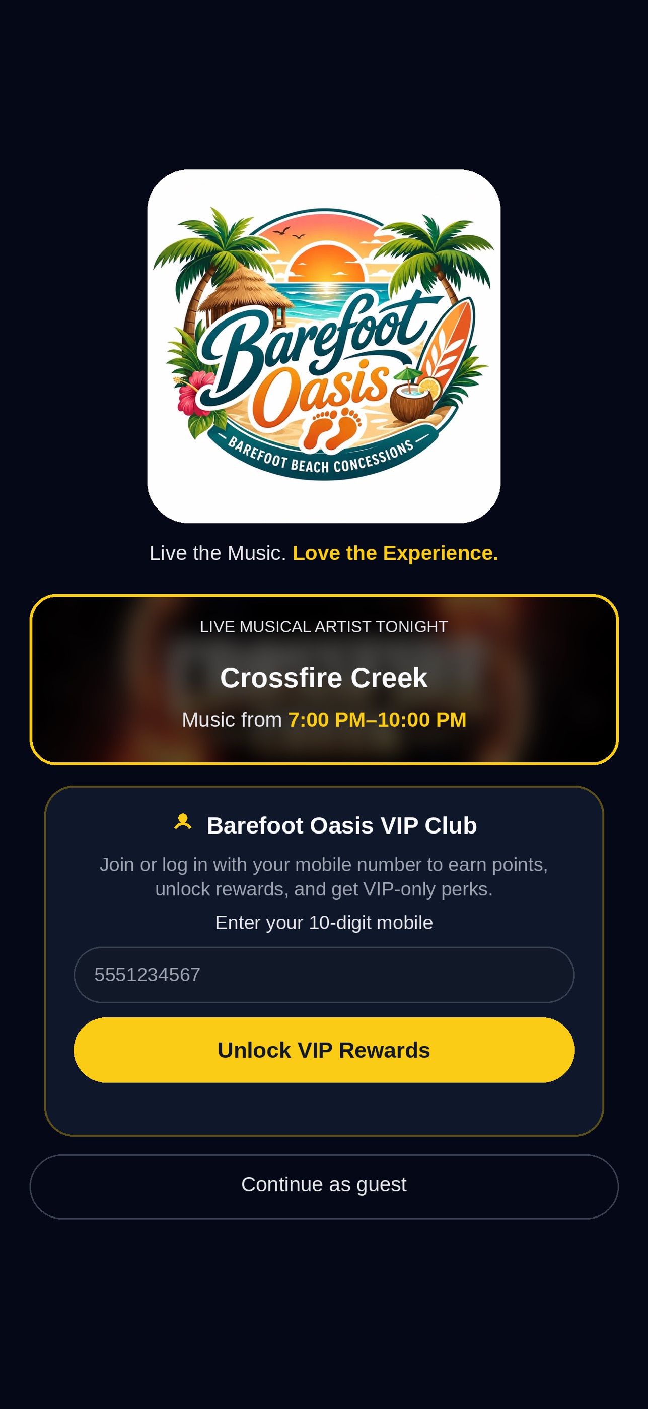 Screenshot 1 of Barefoot Oasis