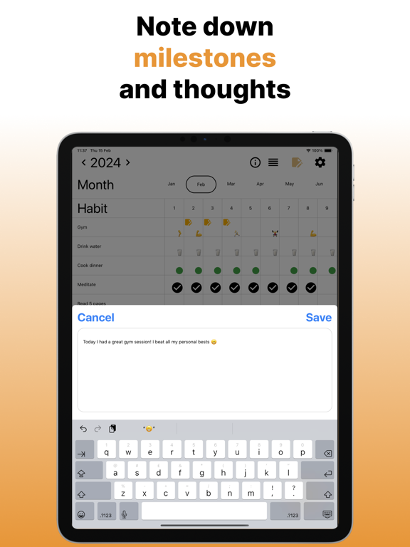 Screenshot #5 pour Reminder app by Habit Tracker