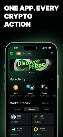 UnityWallet: Crypto & Bitcoin Screenshot 3 of 8