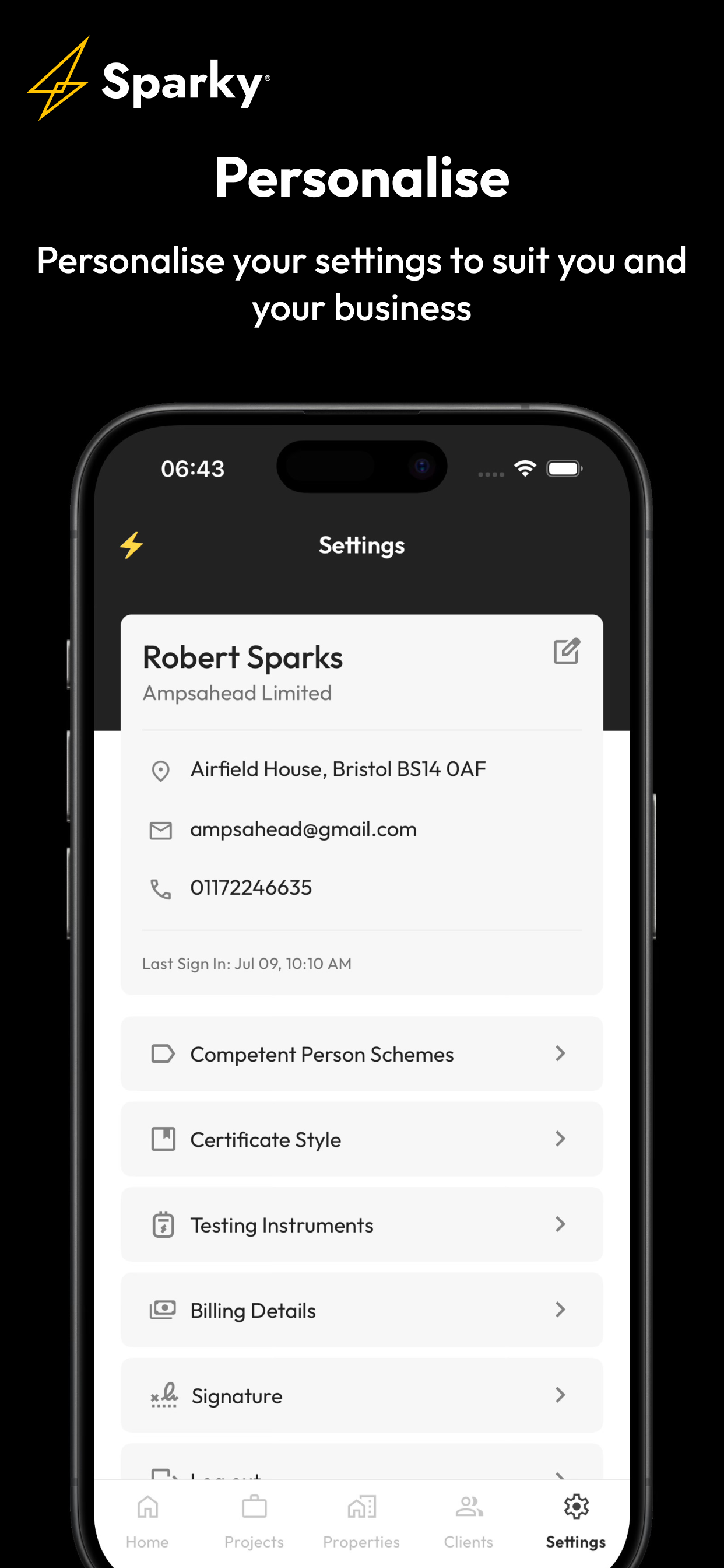 SPARKY: safety made easy