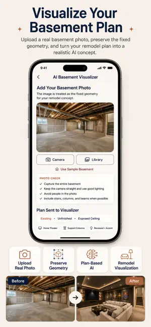 Basement Remodel AI Planner screenshot 4