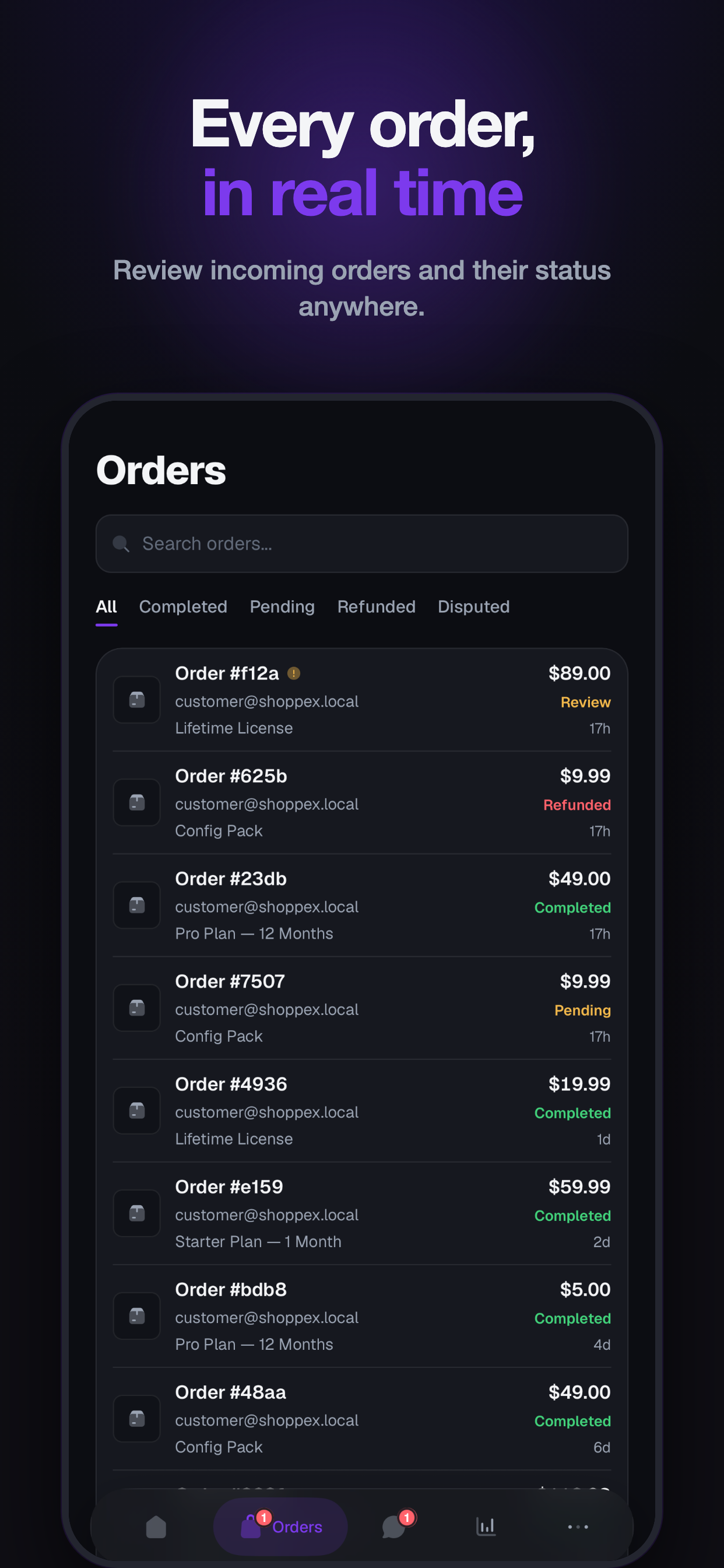 Shoppex Merchant screenshot 3