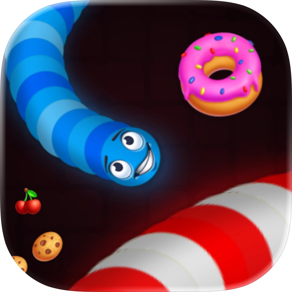 Apple App Store cover for Amaze Snake: Gradient io Worms