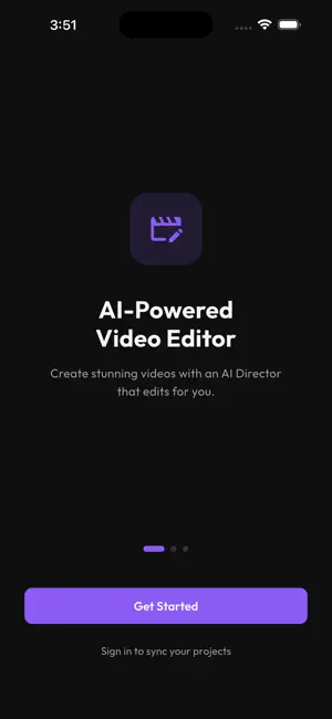 CueEdit - AI Video Editor screenshot 1