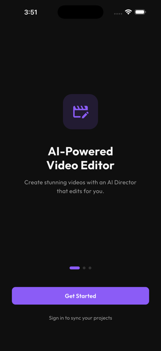 CueEdit - AI Video Editor Screenshot 1 of 5
