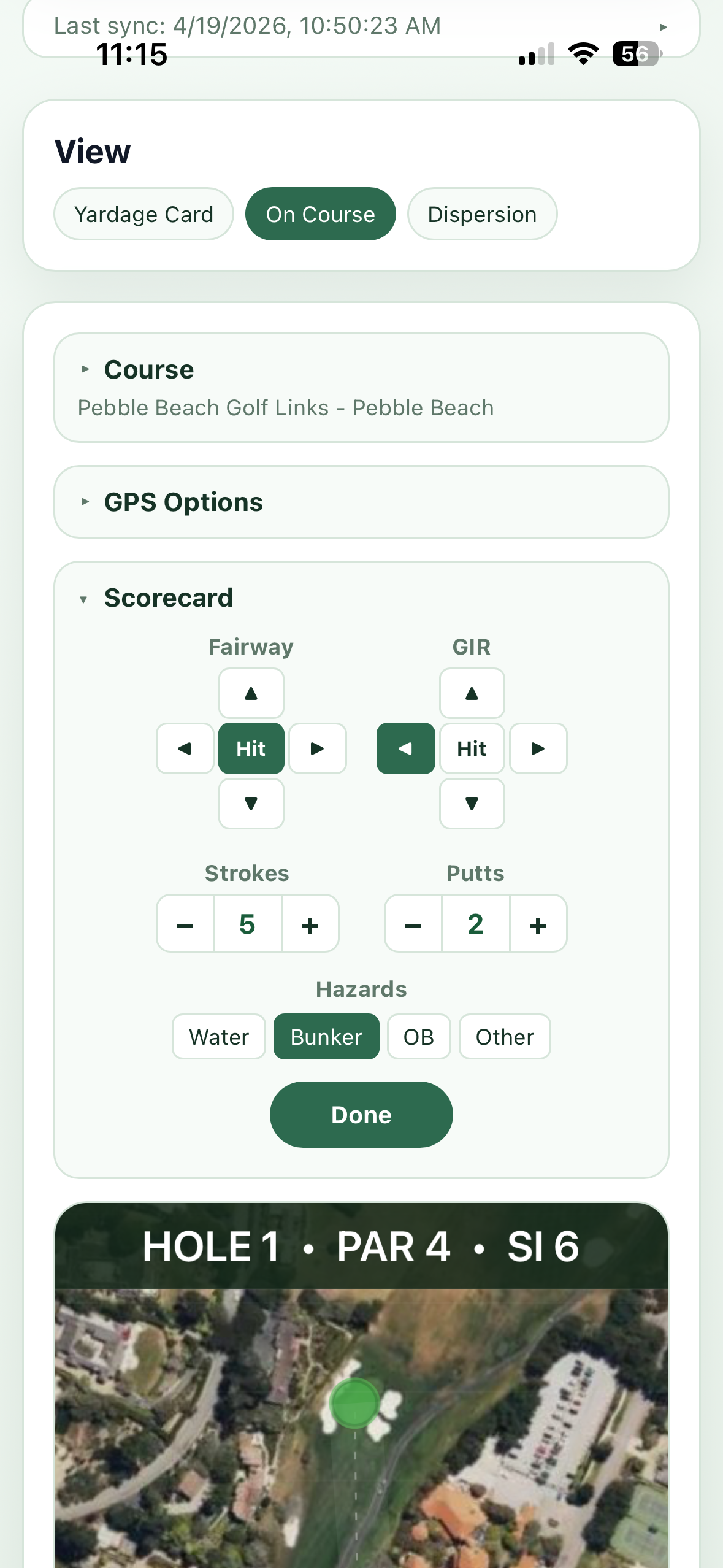 MyCaddie Golf screenshot 5