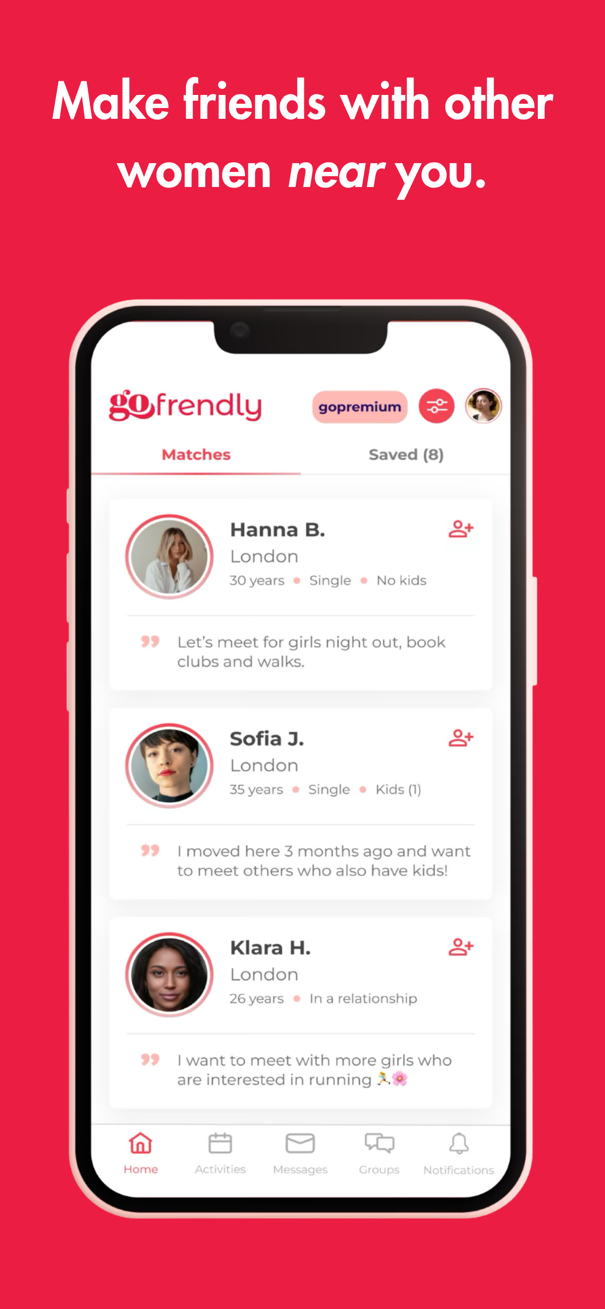 Gofrendly - Meet new friends screenshot 4