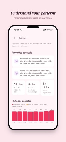 Flora: Period tracker Screenshot 4 of 4