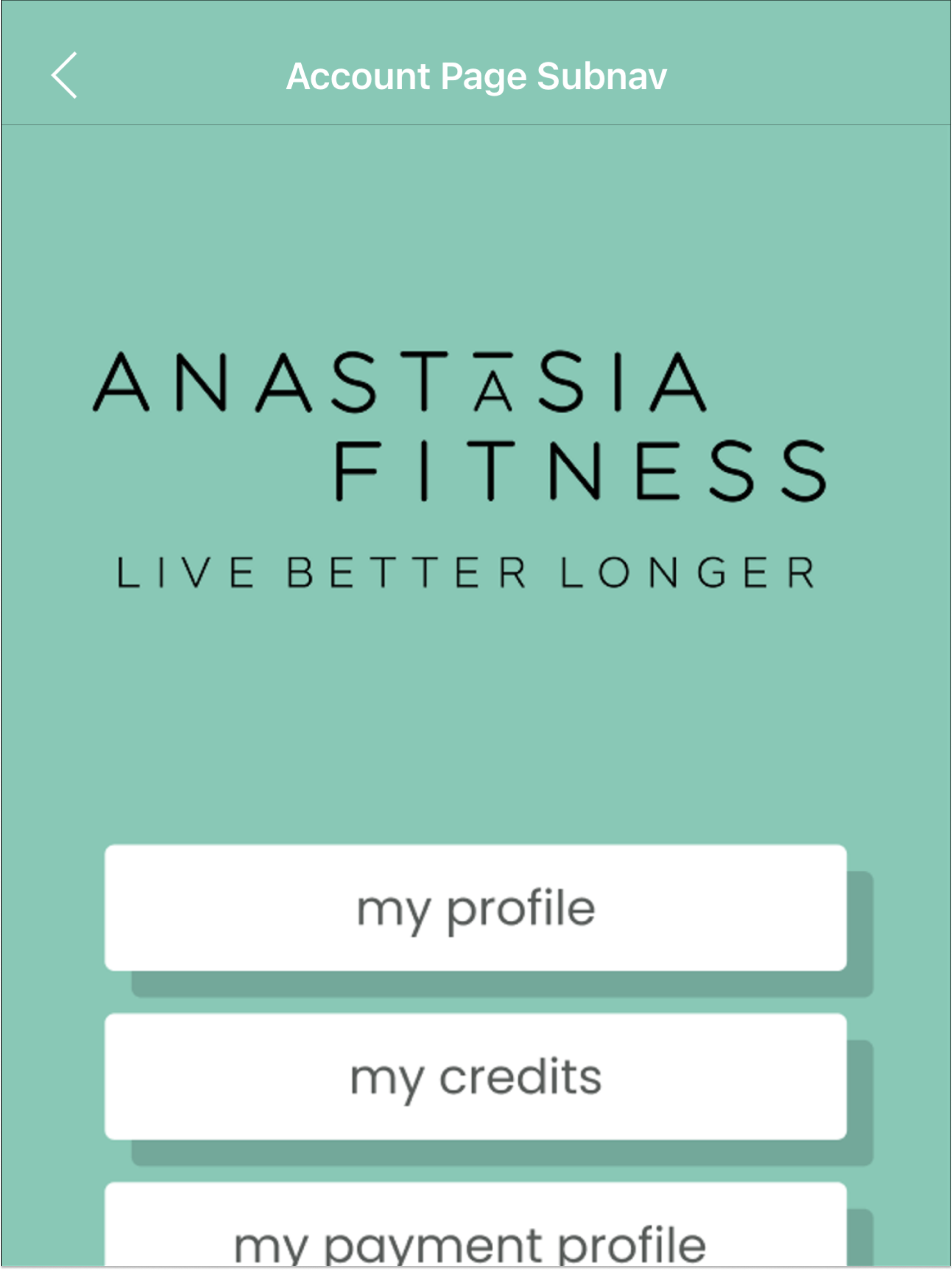 Anastasia Fitness. screenshot 11