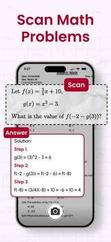 Math AI - Solve Math Problems iPhone screenshot