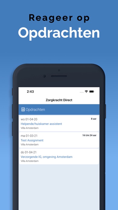 Zorgkracht Direct Screenshot