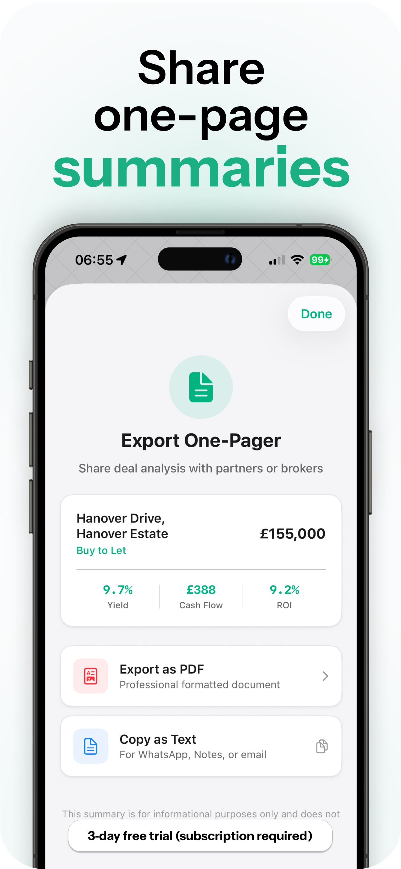 DealSheet AI screenshot 7