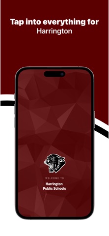 Harrington School app screenshot