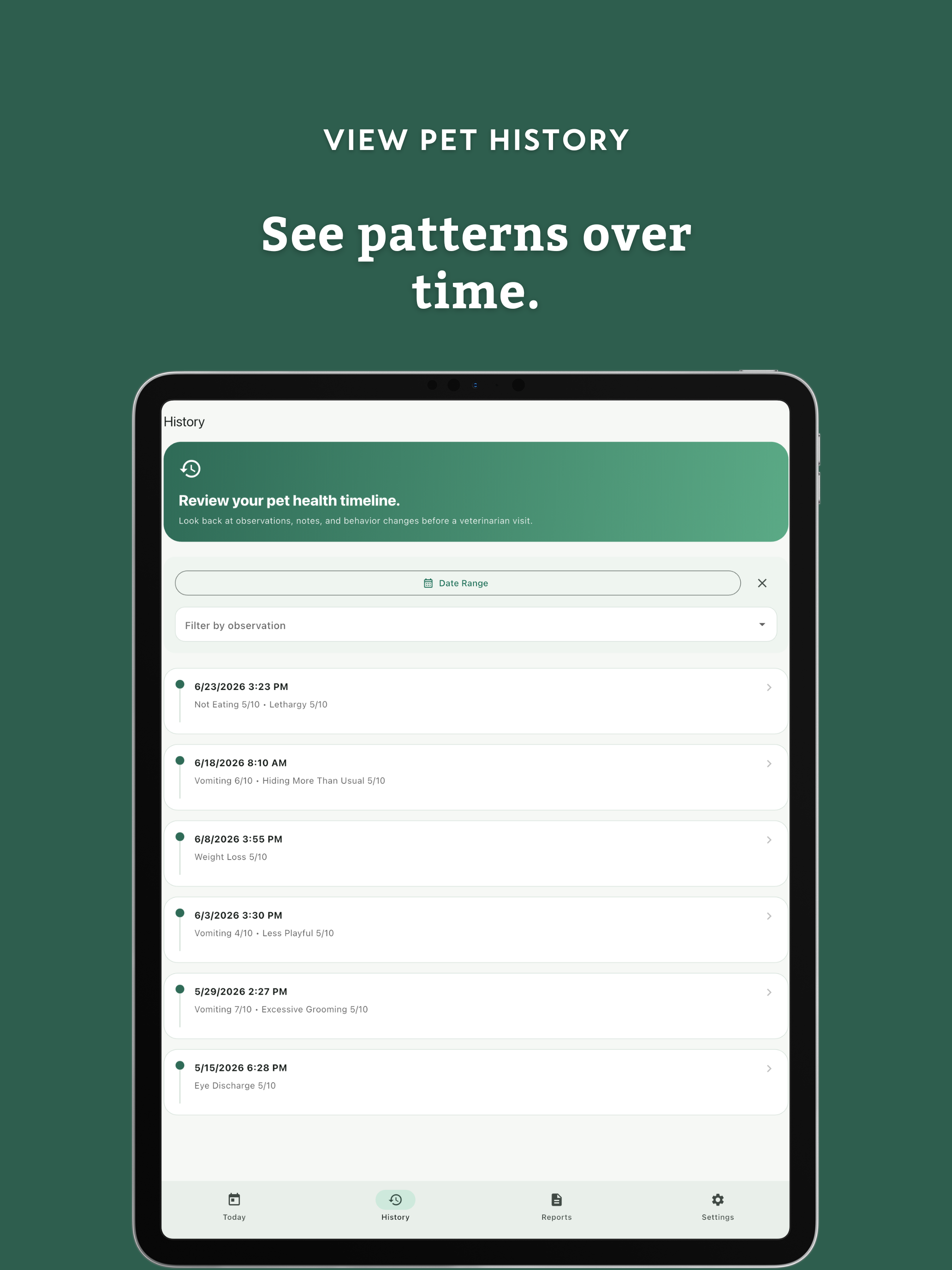 VetReady Log screenshot 9