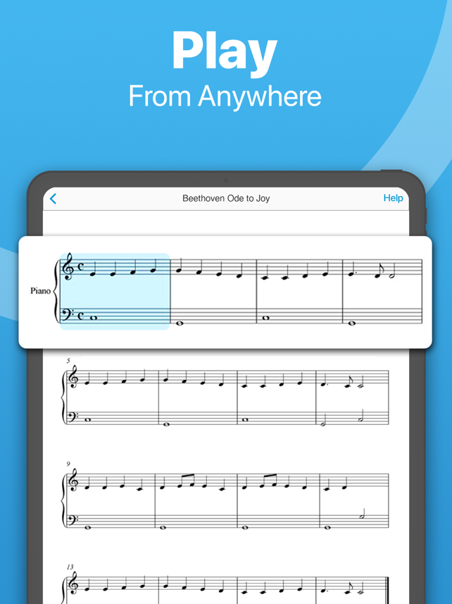 Sheet Music Scanner Screenshot