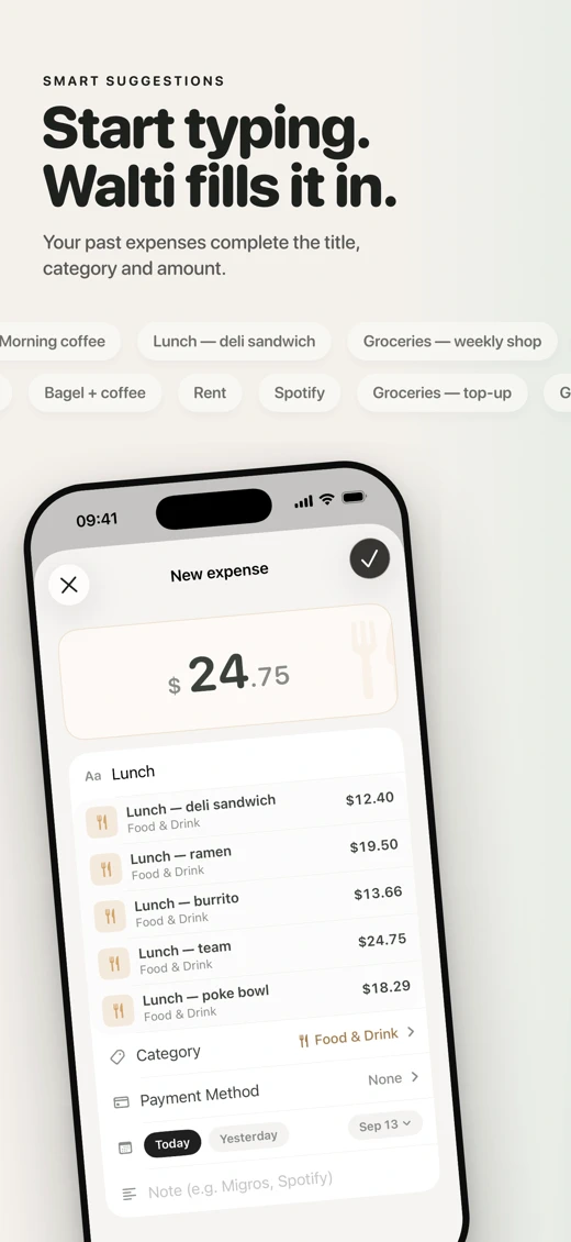 Walti: Budget Expense Tracker screenshot 7