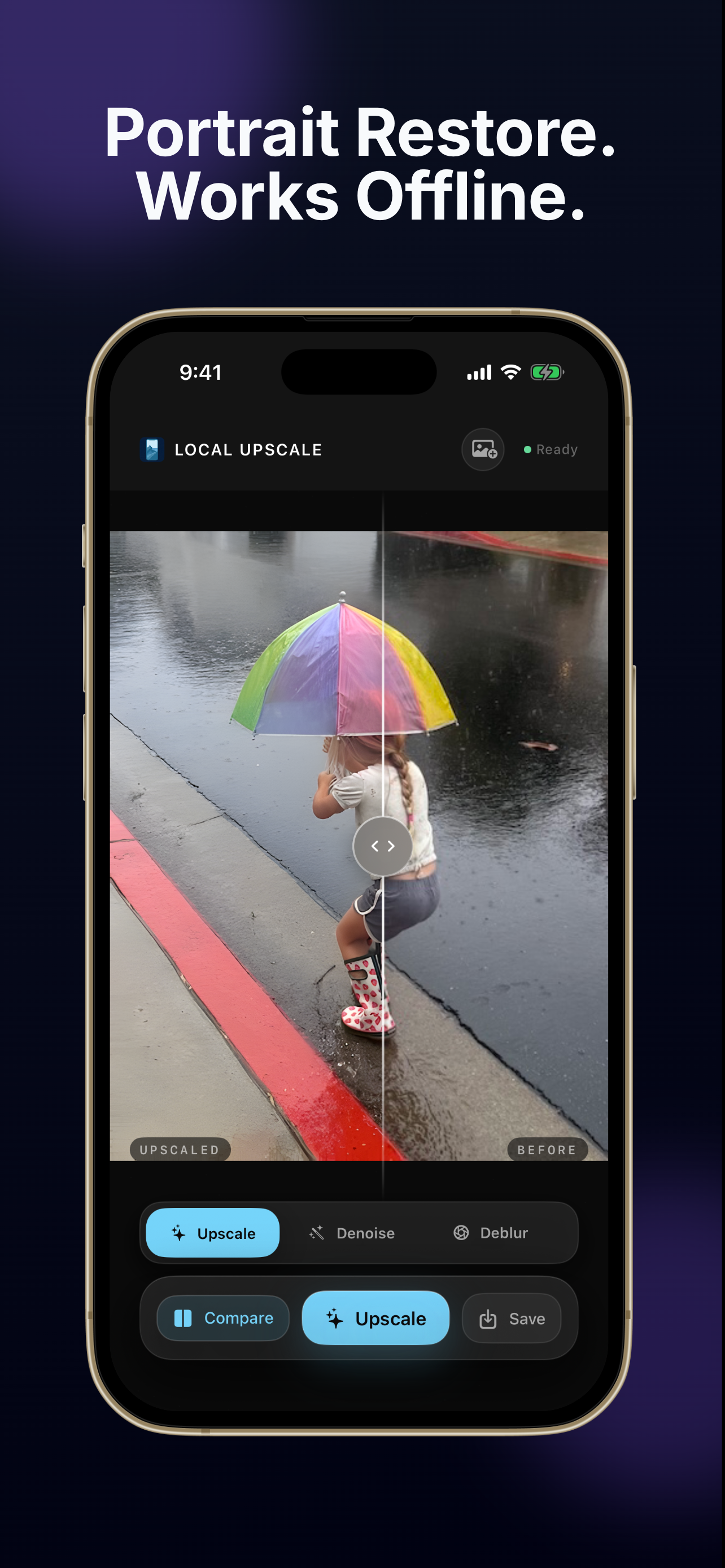 Local Photo Upscaler