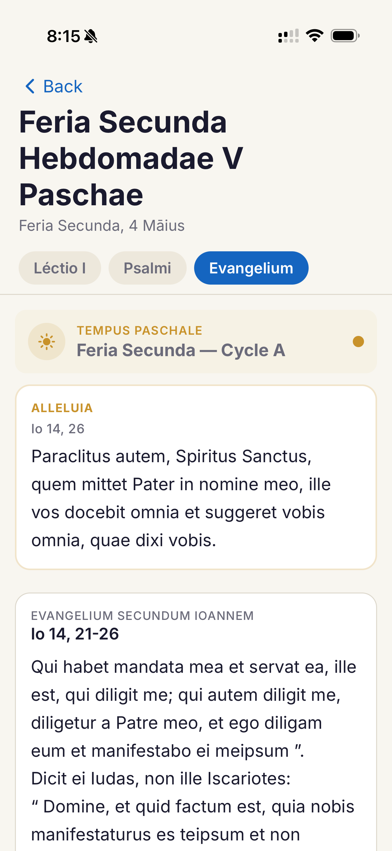 MassApp Daily Gospel screenshot 4