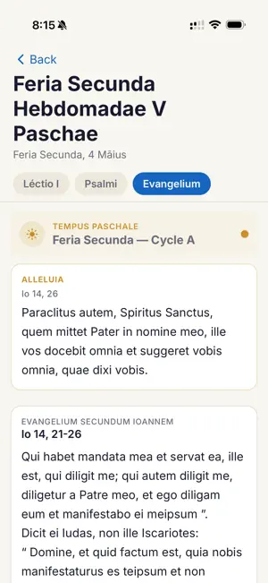 MassApp Daily Gospel screenshot 4