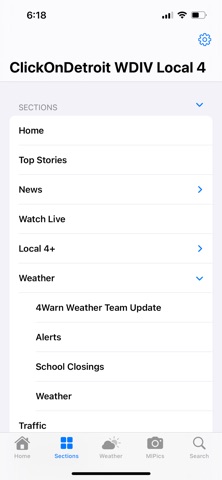 ClickOnDetroit - WDIV Local 4 iPhone screenshot