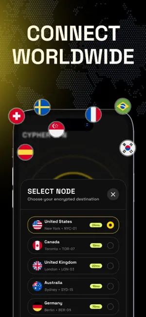 CypherVPN - Fast Secure VPN screenshot 4
