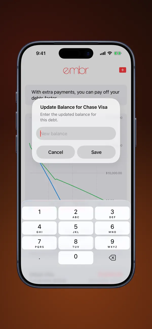 Screenshot #3 pour Embr - Burn Your Debts